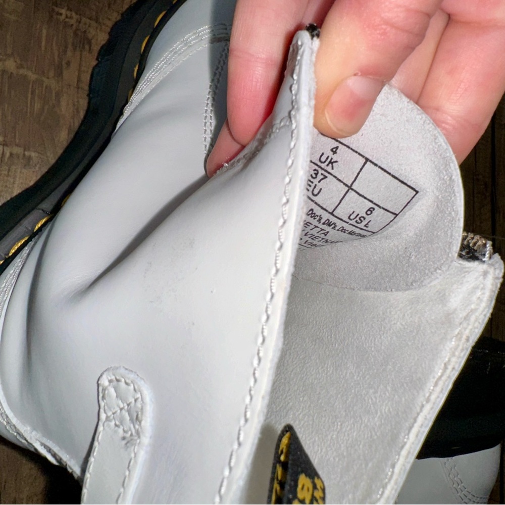 DR MARTENS Leather Jetta Booties - Picture 15 of 17